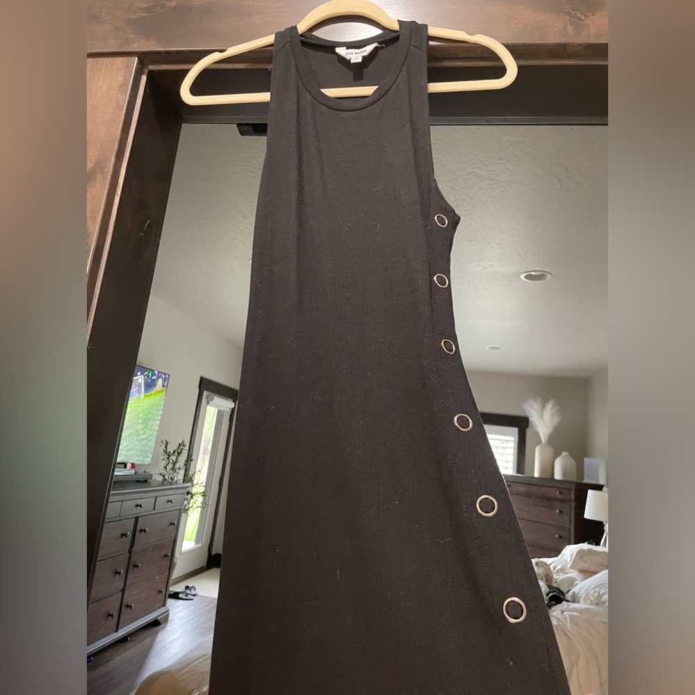 Steve Madden midi dress with super cute snap detail worn once